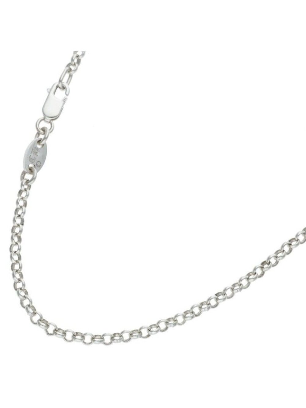 Chrome Hearts Neckchain Roll Chain Silver Necklace